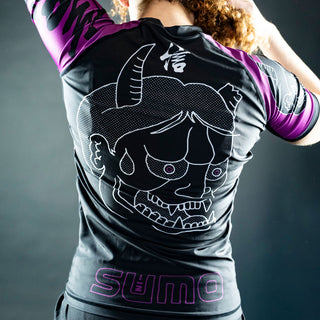 Rashguard Half Sumo Sugoi Ranked Viola-Combat Arena