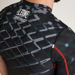 Rashguard Leone MMA Cage AB971 Grigio scuro-Combat Arena