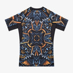 Rashguard Manto Barong maniche corte Nero-Combat Arena