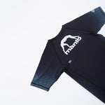 Rashguard Manto Rank maniche corte Nero-Combat Arena