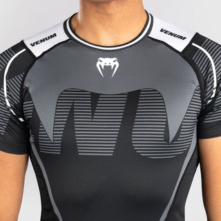 Rashguard Venum Adrenaline maniche corte Nero-grigio