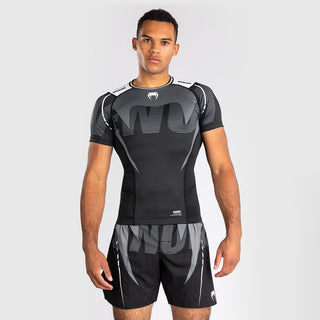 Rashguard Venum Adrenaline maniche corte Nero-grigio