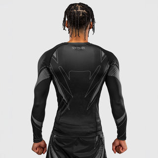 Rashguard Venum Amazonia Reborn maniche lunghe Nero-grigio-Combat Arena