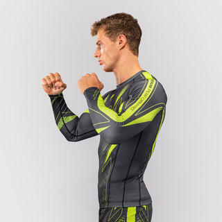 Rashguard Venum Amazonia Reborn maniche lunghe Nero-verde-Combat Arena