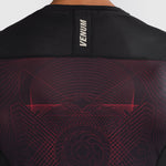 Rashguard Venum G-Fit Air maniche lunghe Nero-rosso