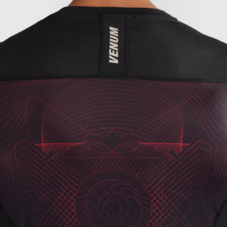 Rashguard Venum G-Fit Air maniche lunghe Nero-rosso