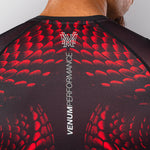 Rashguard Venum Matupa maniche corte Nero-rosso-Combat Arena