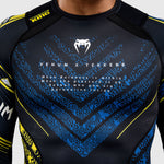 Rashguard Venum Tekken 8 King maniche lunghe Nero-giallo-Combat Arena