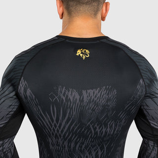 Rashguard Venum x Chimaev Wild Borz maniche lunghe Nero-Combat Arena