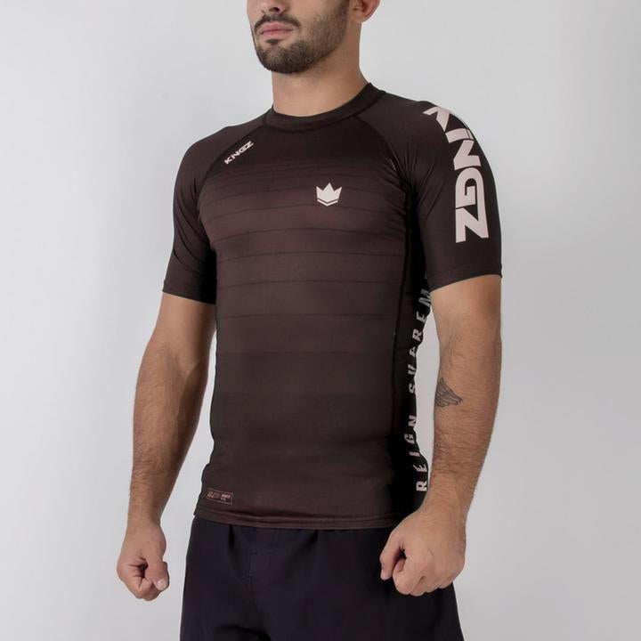 Rashguard maniche corte No-Gi Kingz Ranked V5