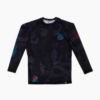 Rashguard Half Sumo Black Mamba Neon maniche lunghe