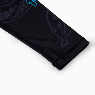 Rashguard Half Sumo Black Mamba Neon maniche lunghe