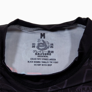 Rashguard Half Sumo Black Mamba Neon maniche lunghe