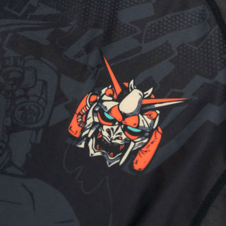 Rashguard Half Sumo Kaiju vs Mecha