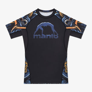 Rashguard Manto Barong maniche corte Nero