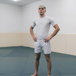 Rashguard Manto Shield maniche corte Bianco