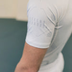 Rashguard Manto Shield maniche corte Bianco