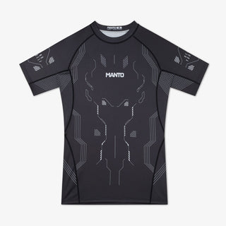 Rashguard Manto Shield maniche corte Nero