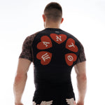 Rashguard Manto Tuff Luv maniche corte nero