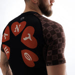 Rashguard Manto Tuff Luv maniche corte nero