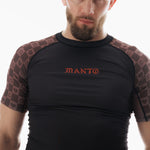 Rashguard Manto Tuff Luv maniche corte nero