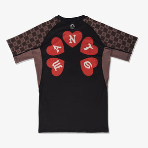 Rashguard Manto Tuff Luv maniche corte nero