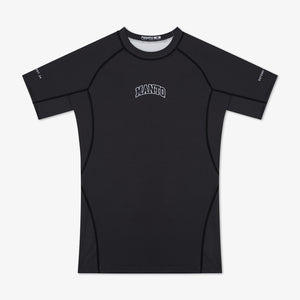 Rashguard Manto Varsity maniche corte Nero