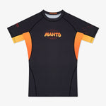 Rashguard Manto Warsaw To Tokyo maniche corte Nero