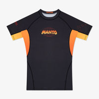 Rashguard Manto Warsaw To Tokyo maniche corte Nero