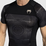 Rashguard Venum G-Fit Air maniche corte Nero-sabbia