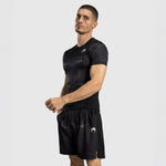 Rashguard Venum G-Fit Air maniche corte Nero-sabbia