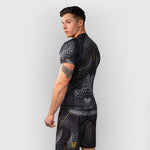 Rashguard Venum Matupa maniche corte Nero-grigio