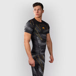 Rashguard Venum Matupa maniche corte Nero-grigio