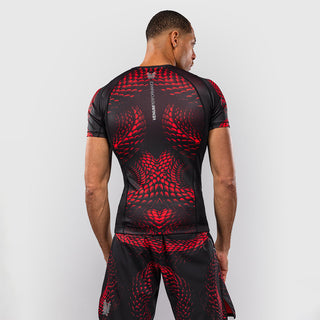 Rashguard Venum Matupa maniche corte Nero-rosso