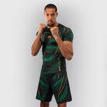 Rashguard Venum Matupa maniche corte Nero-verde