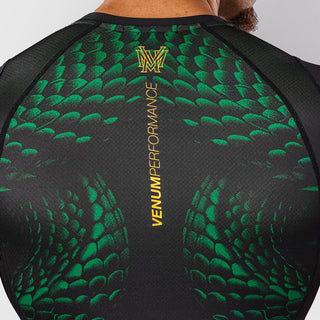 Rashguard Venum Matupa maniche corte Nero-verde