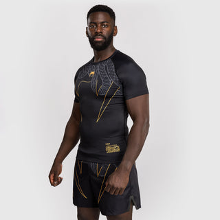 Rashguard Venum Serpenti maniche corte Nero