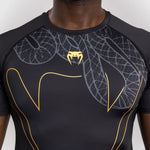 Rashguard Venum Serpenti maniche corte Nero