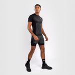 Rashguard Venum Technical 3.0 maniche corte Grafite