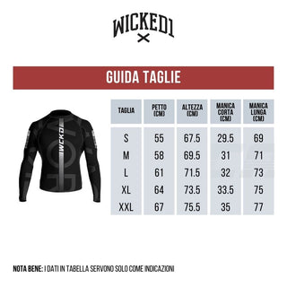 Rashguard Wicked One Contest maniche corte