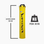 Sacco Fairtex HB5 Giallo 30 kg 120 cm Pieno-Combat Arena