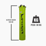 Sacco Fairtex HB5 Verde 30 kg 120 cm Pieno-Combat Arena