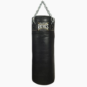 Sacco da boxe Cleto Reyes Nero in pelle