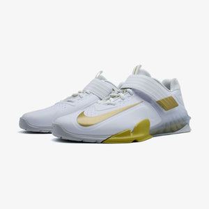 Scarpe allenamento Nike Savaleos Bianco-oro-Combat Arena