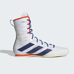 Scarpe da Boxe Adidas Box Hog 4 Bianco-blu