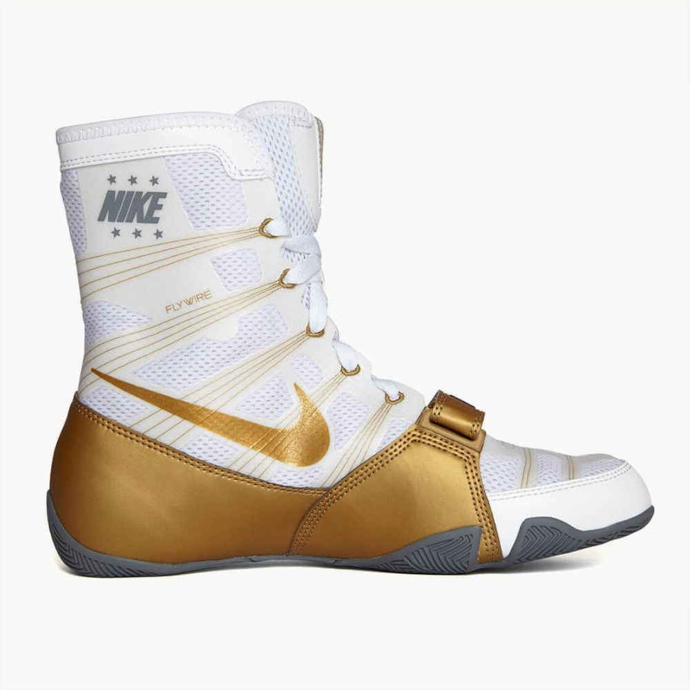 Scarpe da Boxe Nike Hyperko Bianco-Oro