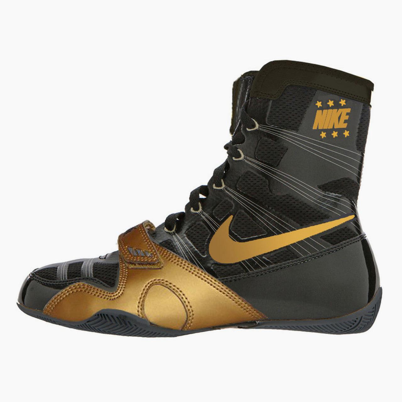 Scarpe da Boxe Nike Hyperko Nero-Oro