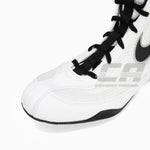 Scarpe da Boxe Nike Machomai Bianco-Nero-Combat Arena