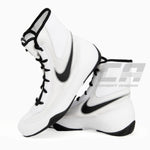 Scarpe da Boxe Nike Machomai Bianco-Nero-Combat Arena