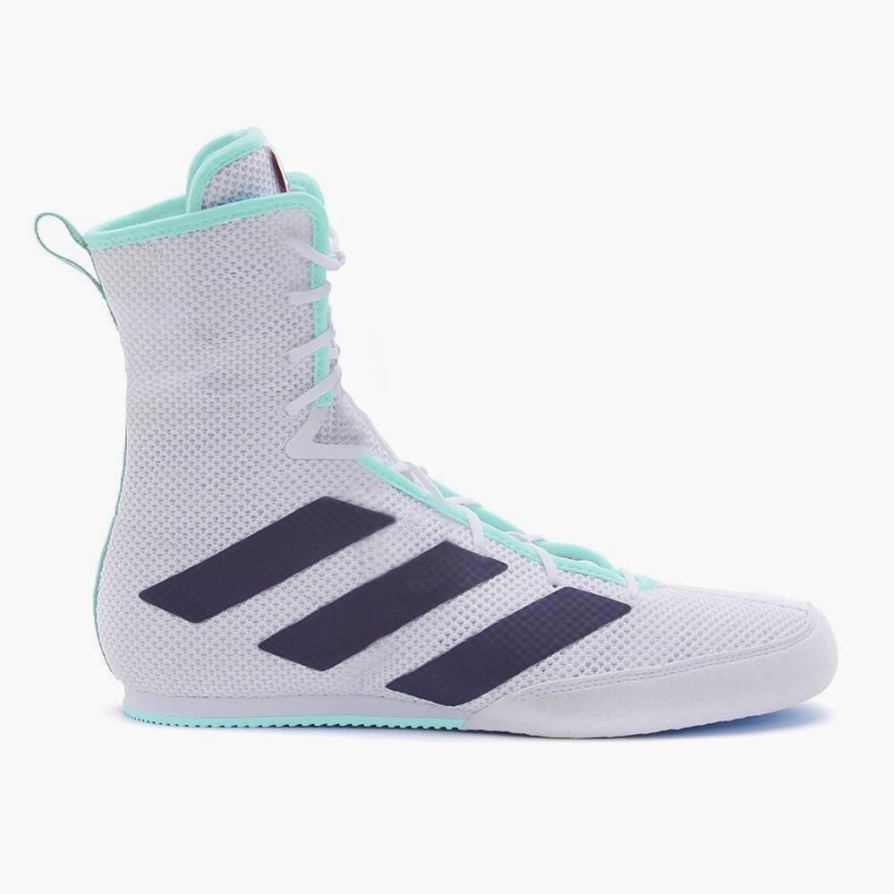 Scarpe da boxe Adidas Box Hog 3 Bianco-navy